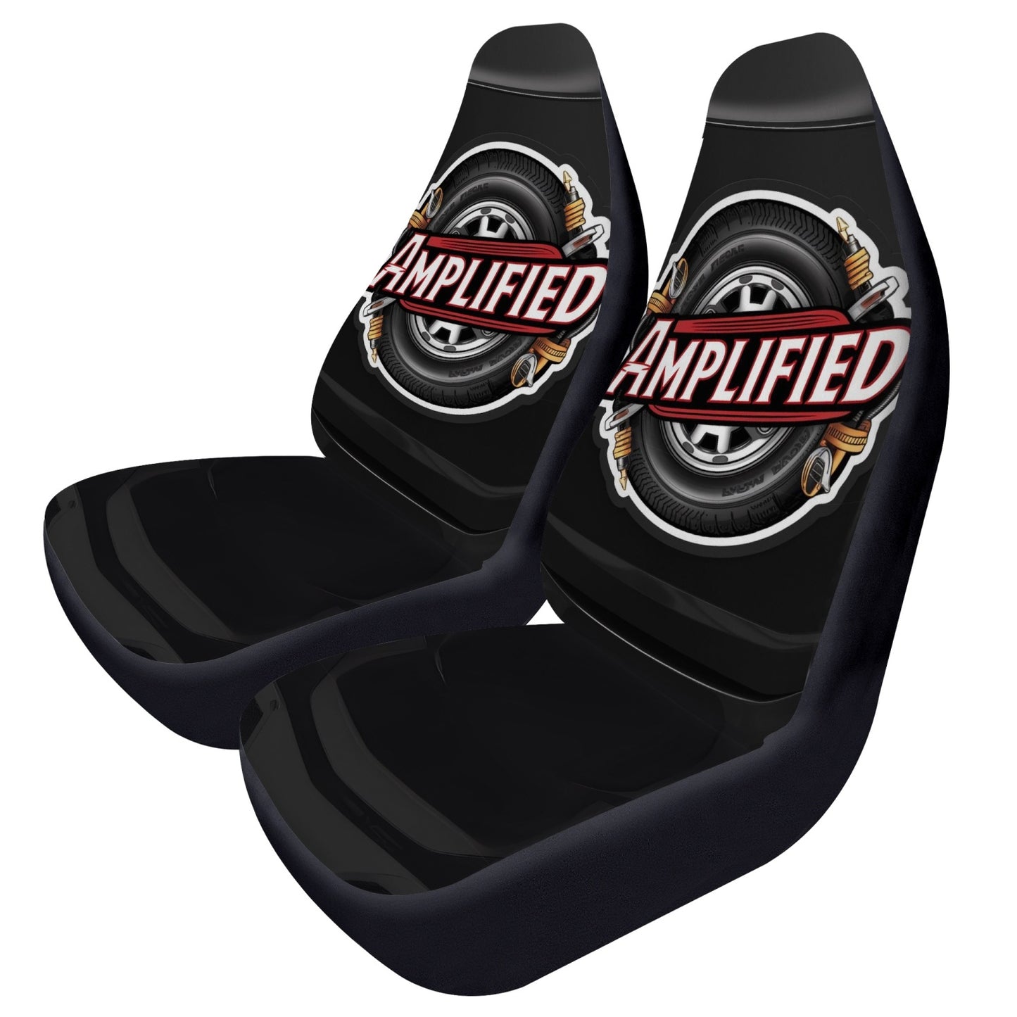 amped tire car seat cover