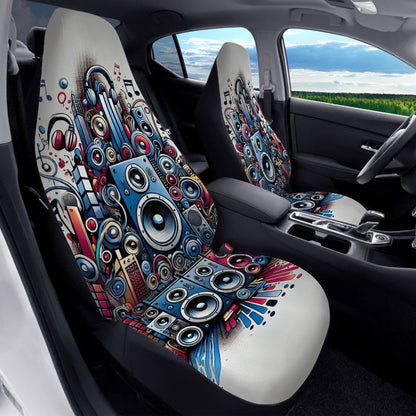 Graffiti Grooves Car Seat Covers