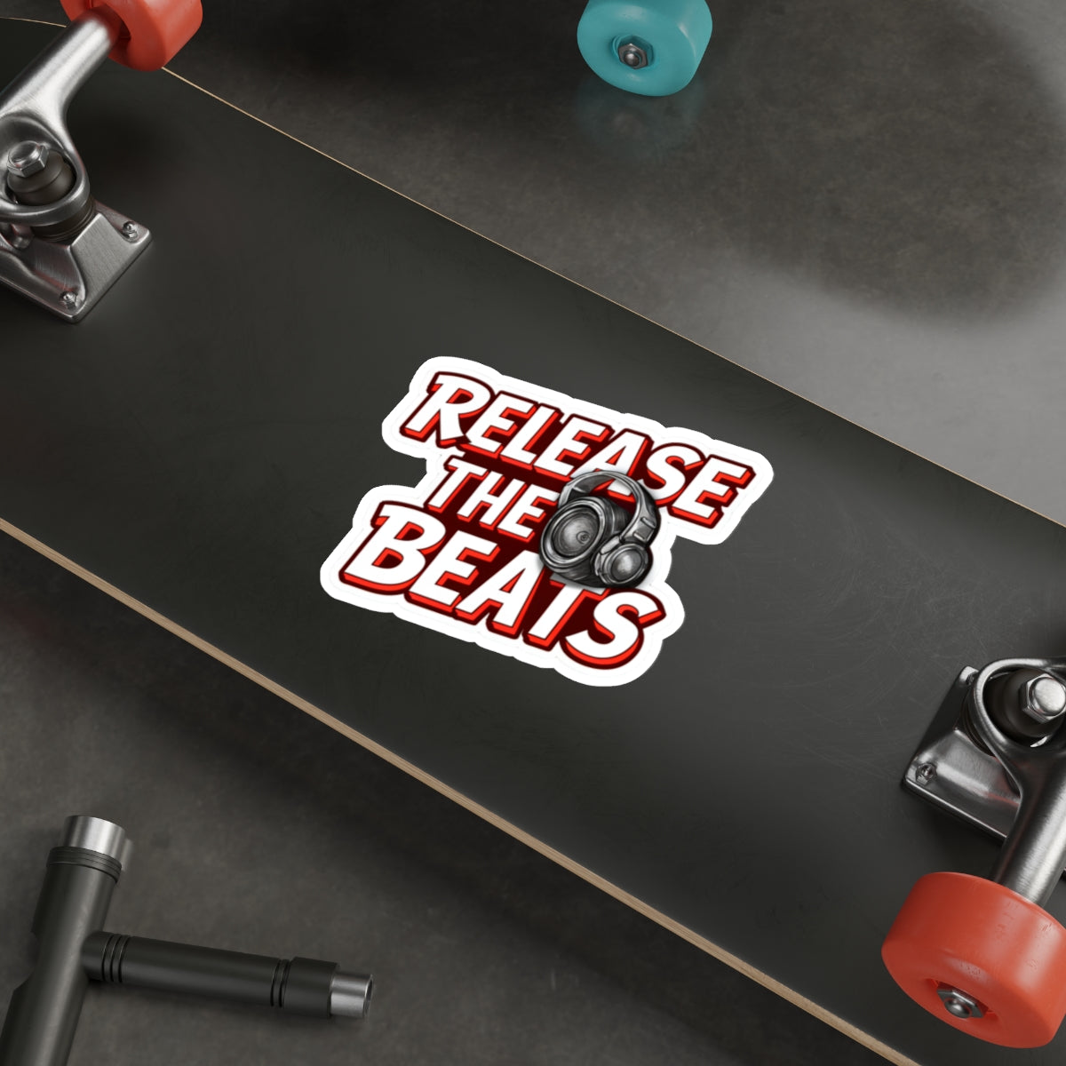 release the beats sticker