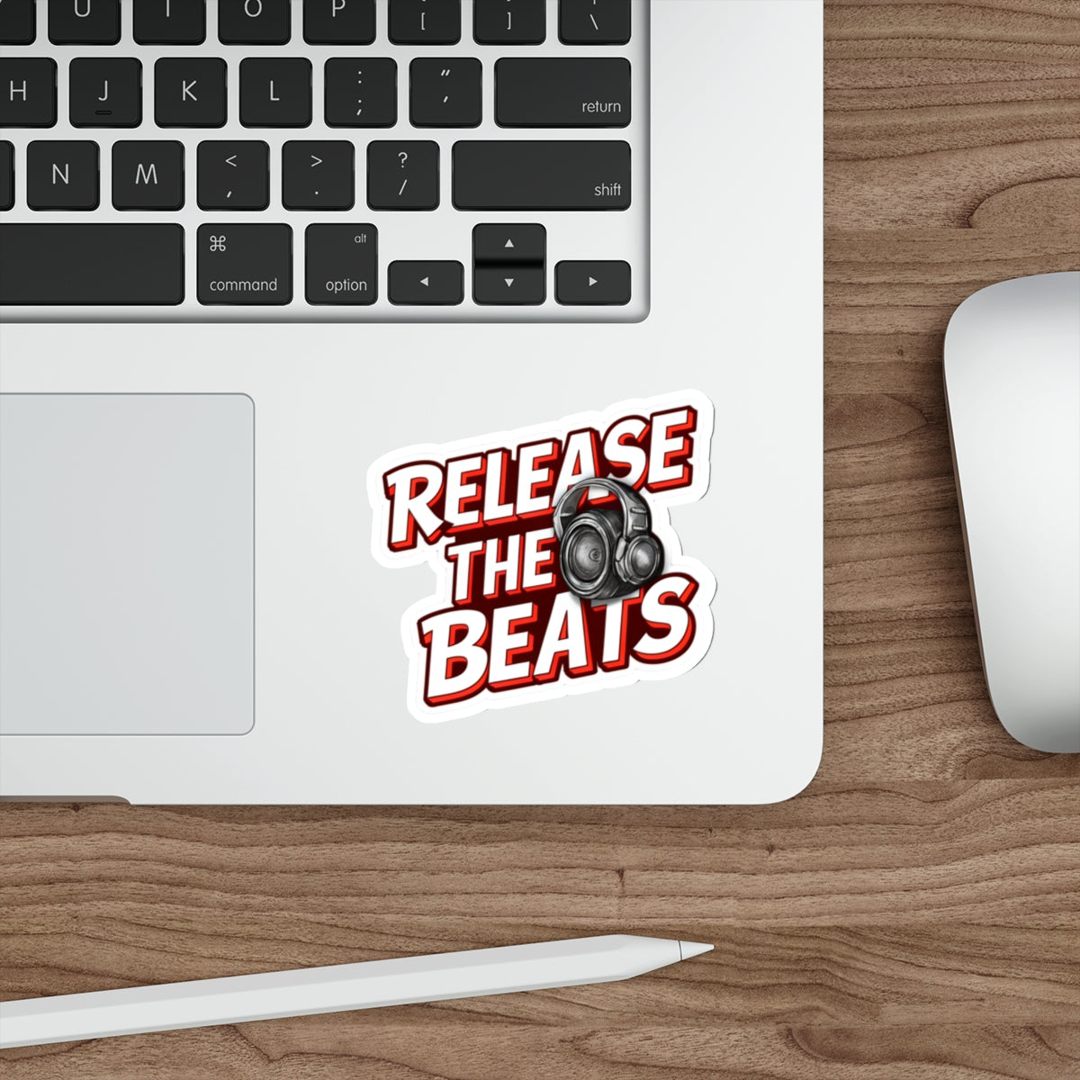 release the beats sticker