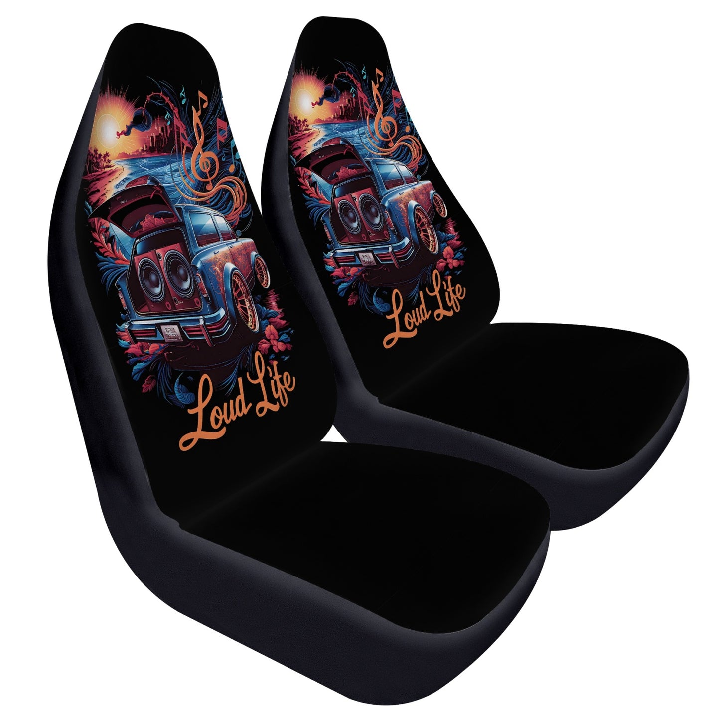 loud life car seat cover