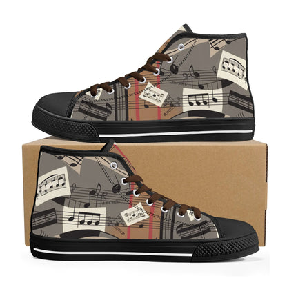 Grey Scales High Top