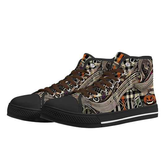 Haunt-Vibes Harmonies Womens High Top