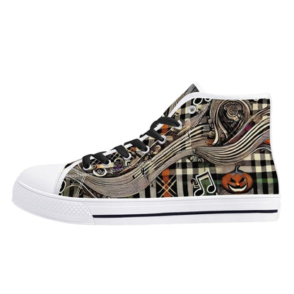 Haunt-Vibes Harmonies Womens High Top