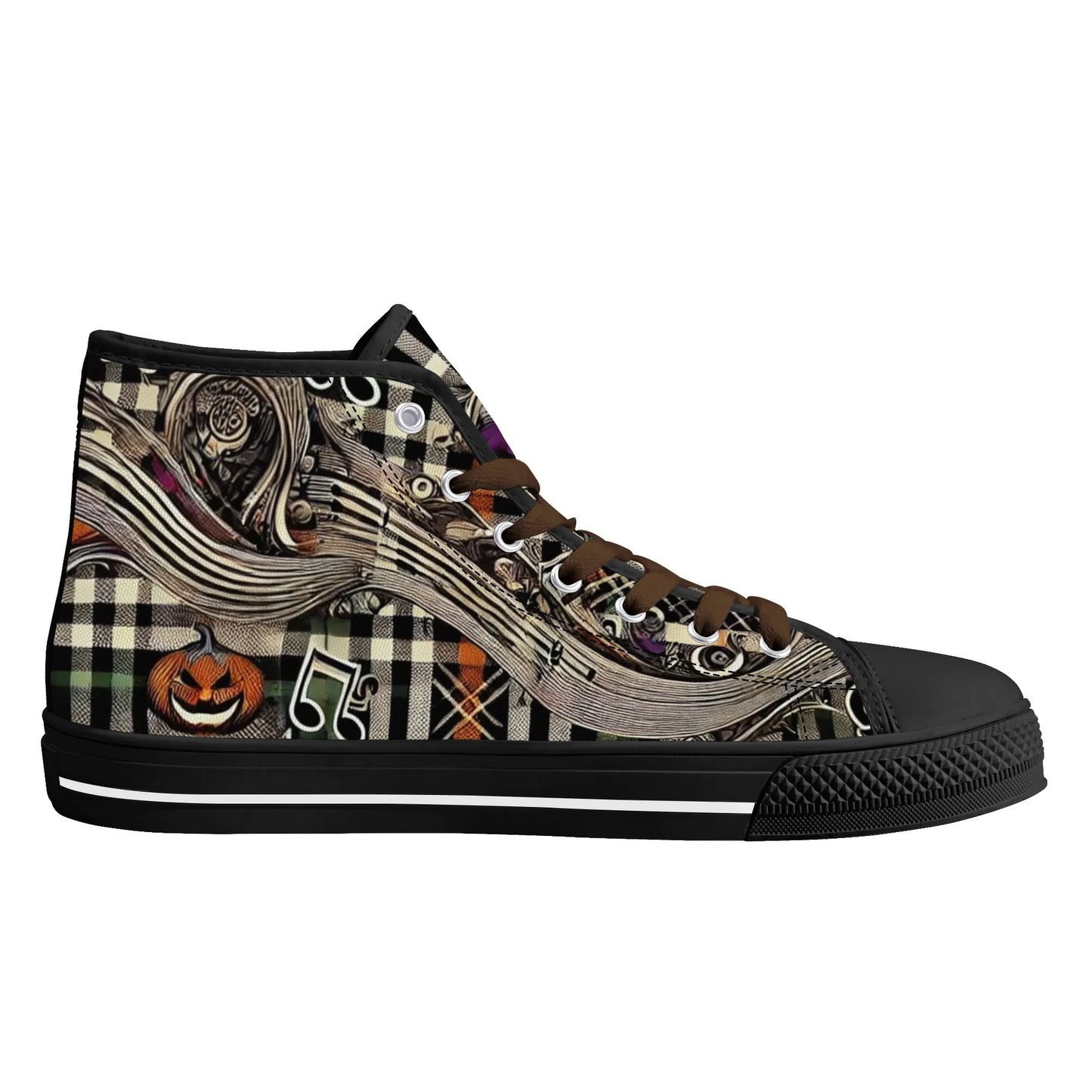 haunt-vibes harmonies womens high top