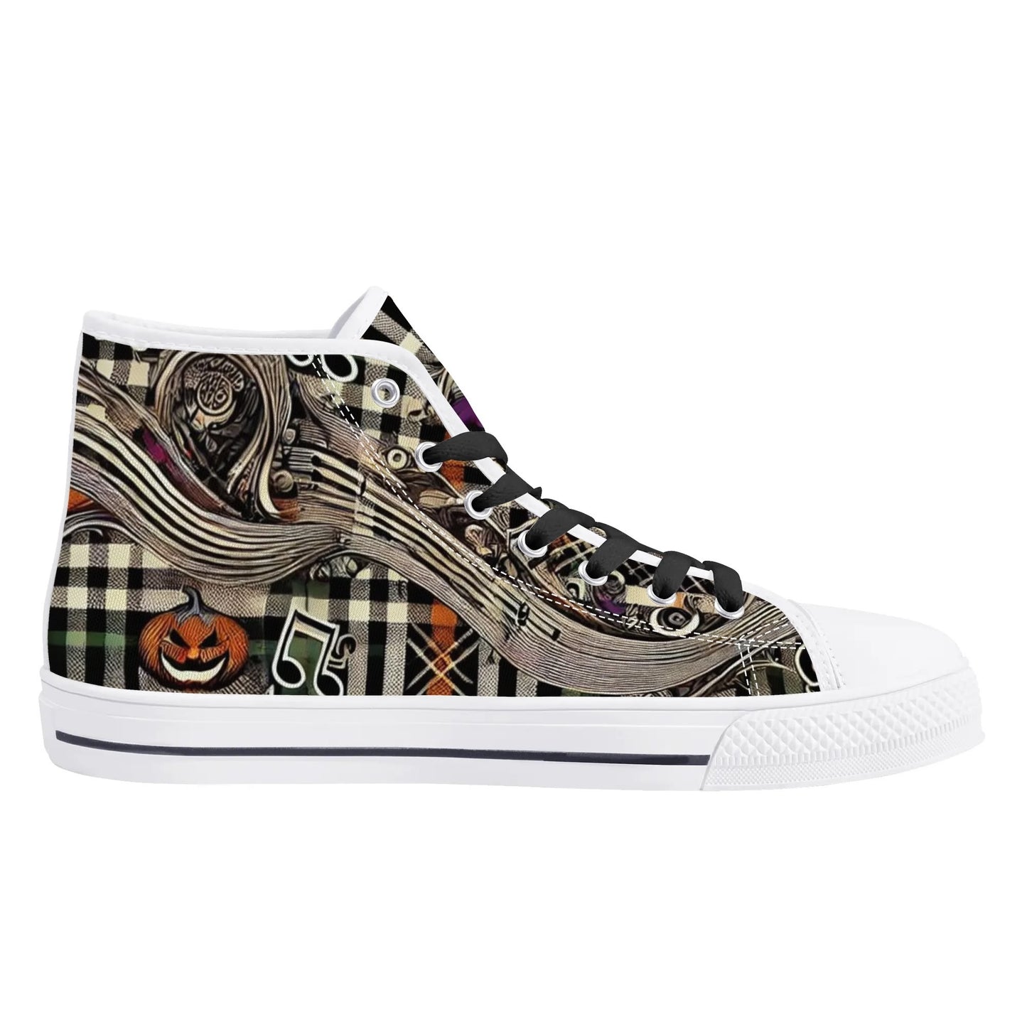 haunt-vibes harmonies womens high top