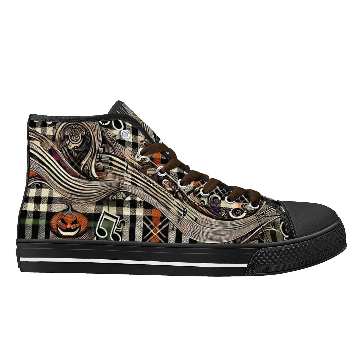 haunt-vibes harmonies womens high top