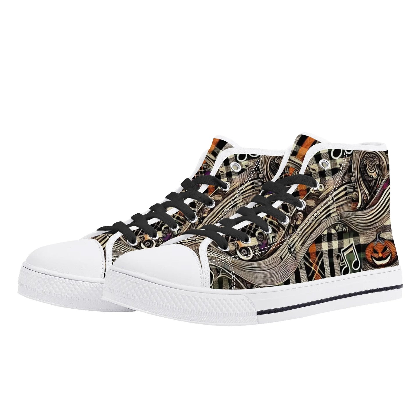 haunt-vibes harmonies womens high top