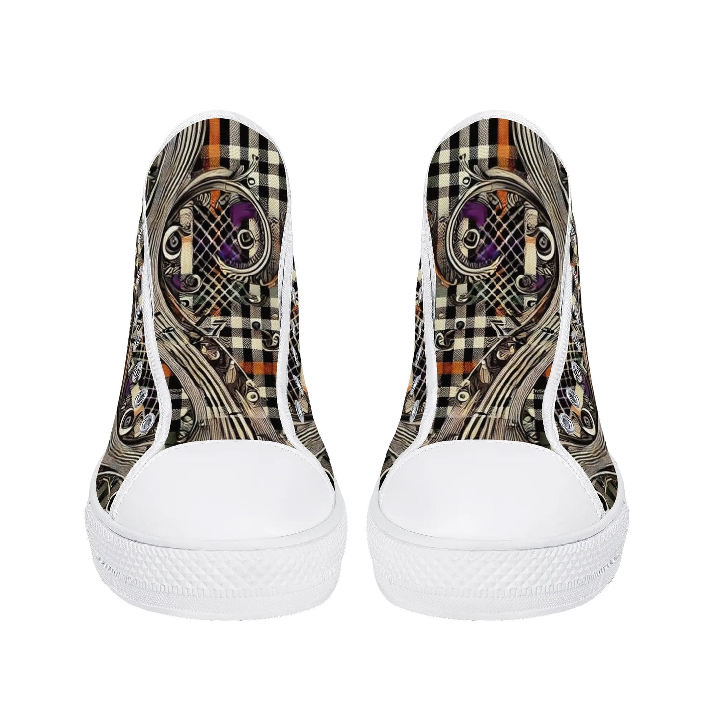 haunt-vibes harmonies womens high top