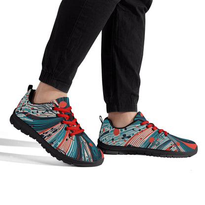 Bass Boost Runners Mesh Running Shoes