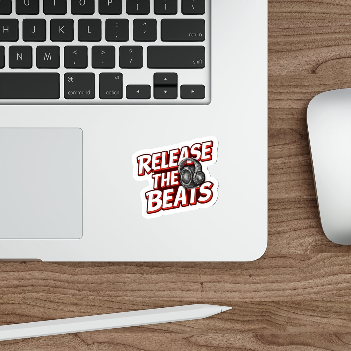 release the beats sticker