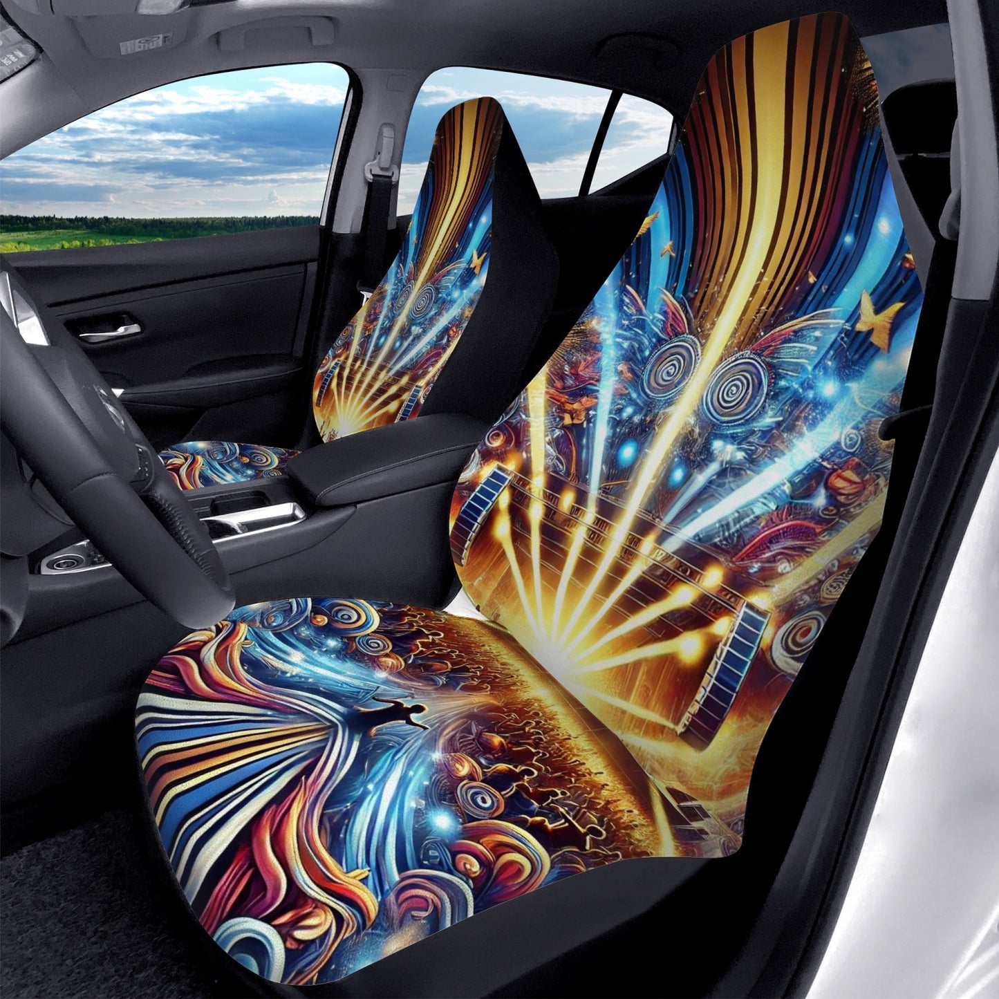 join the concert car seat covers