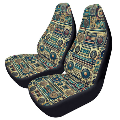 Retro Radio Car Seat Covers