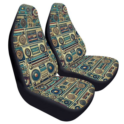 Retro Radio Car Seat Covers