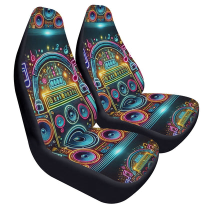 Neon Notes Car Seat Covers