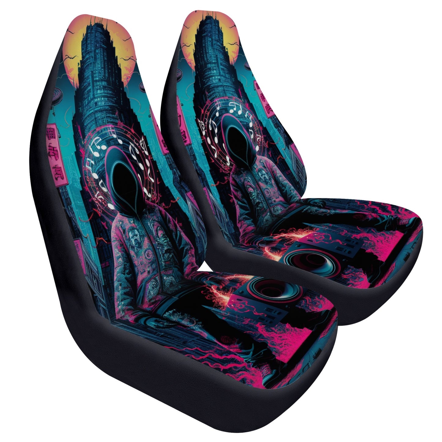 dark tones car seat cover