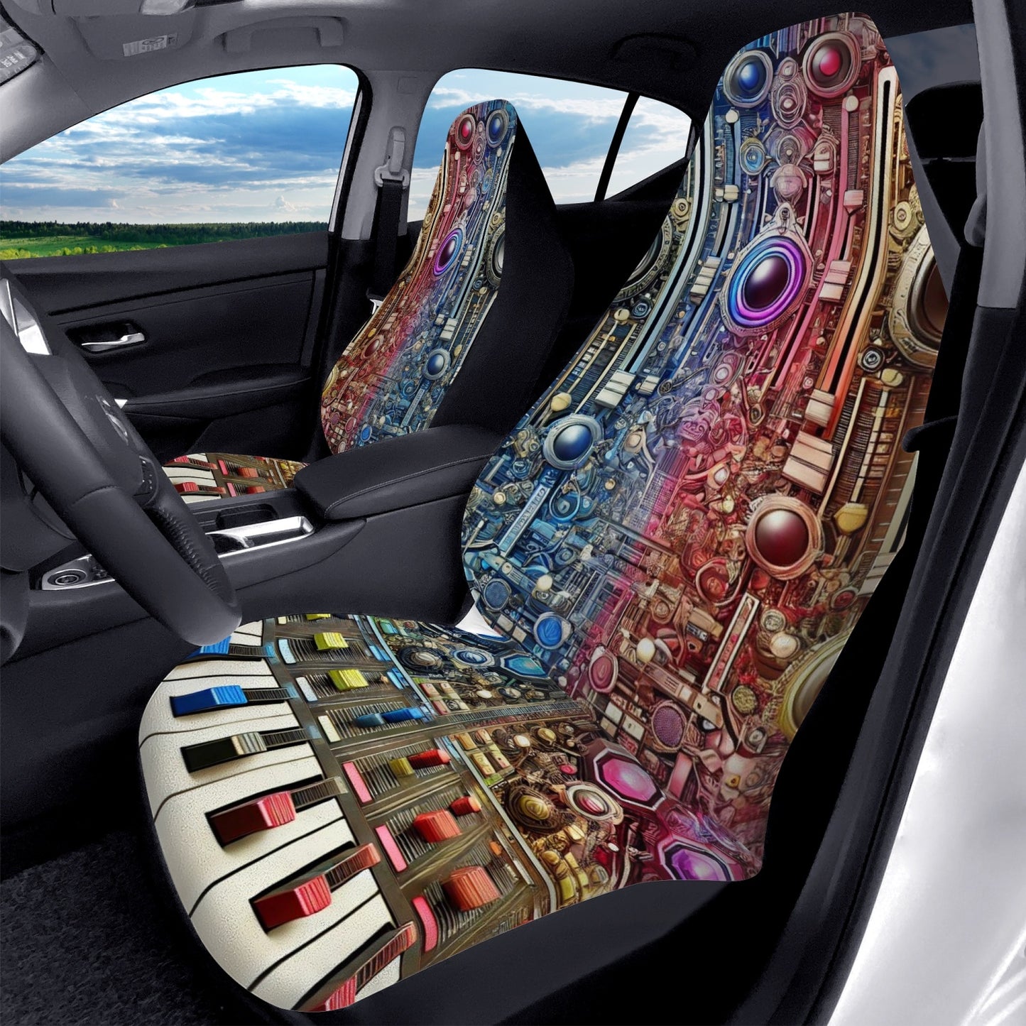 digital soundboard car seat covers