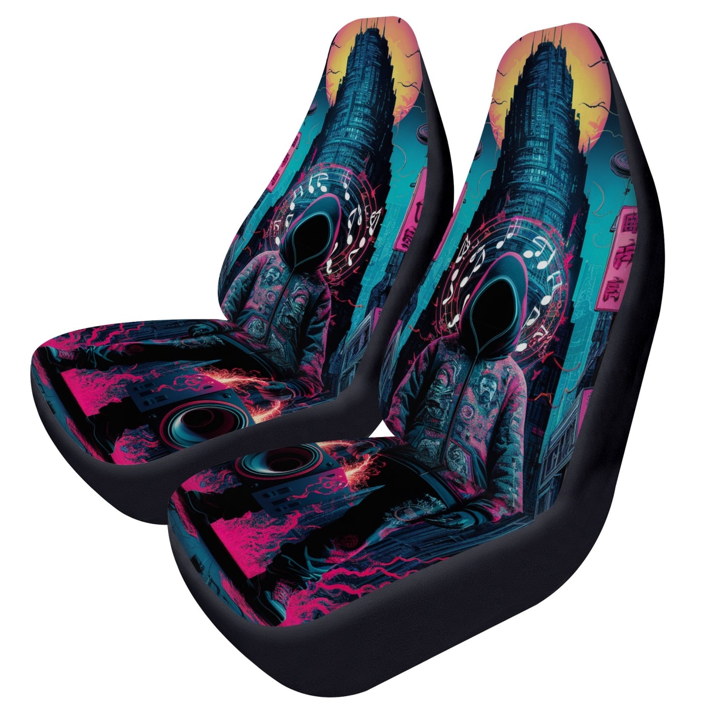 dark tones car seat cover