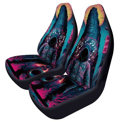 Dark Tones Car Seat Cover