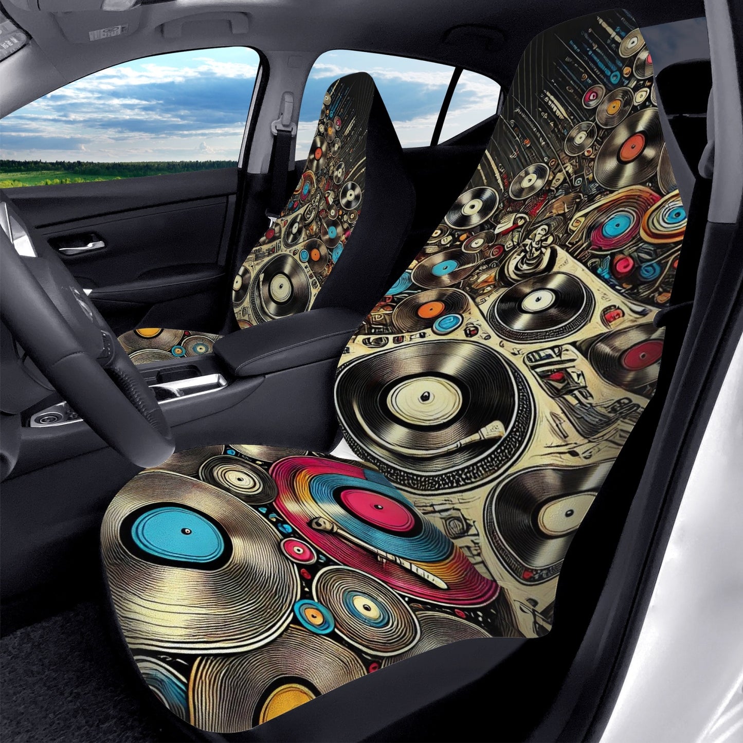 vinyl vibes car seat covers