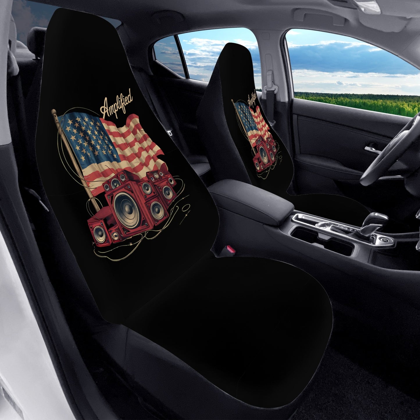 amped america car seat cover