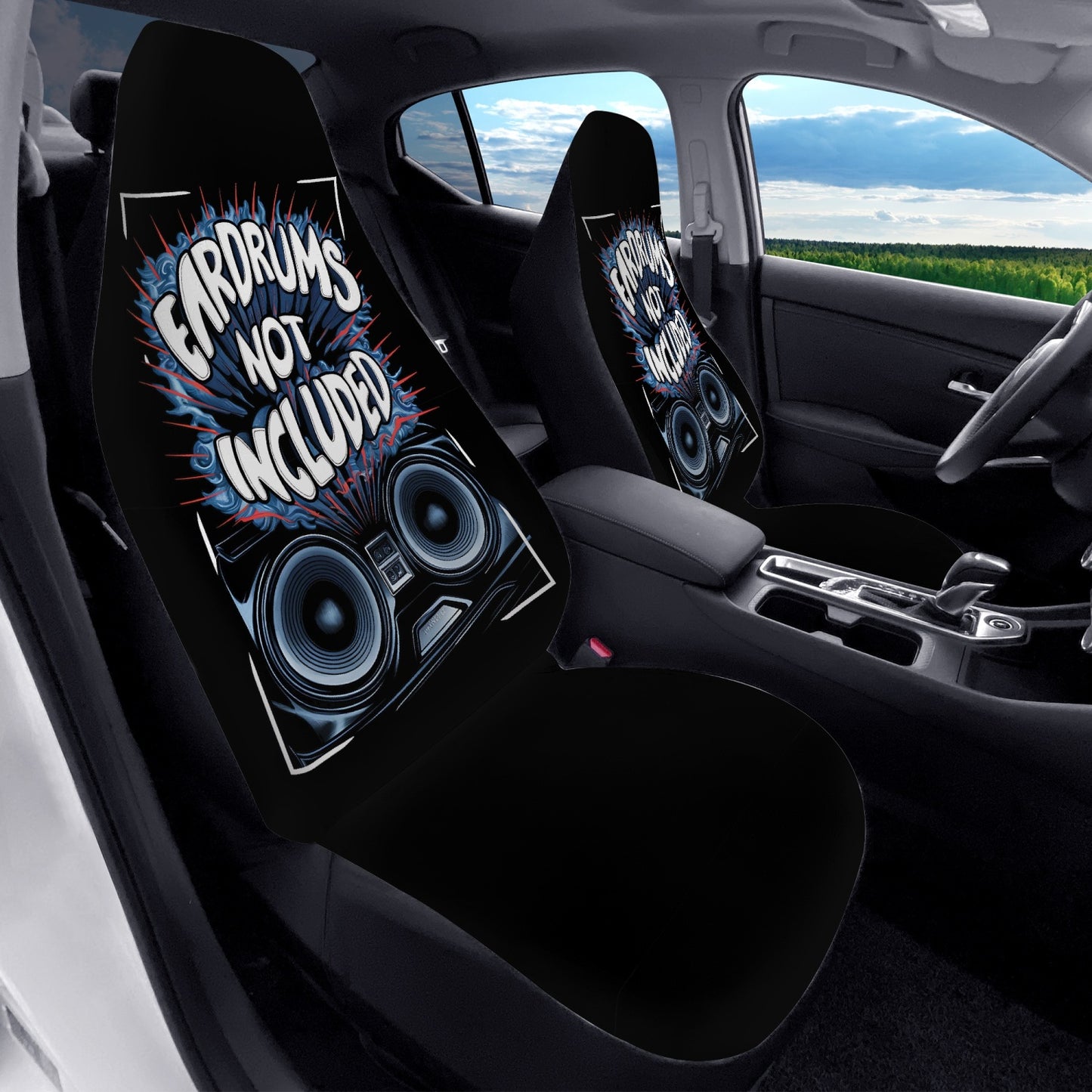 eardrums not included car seat cover