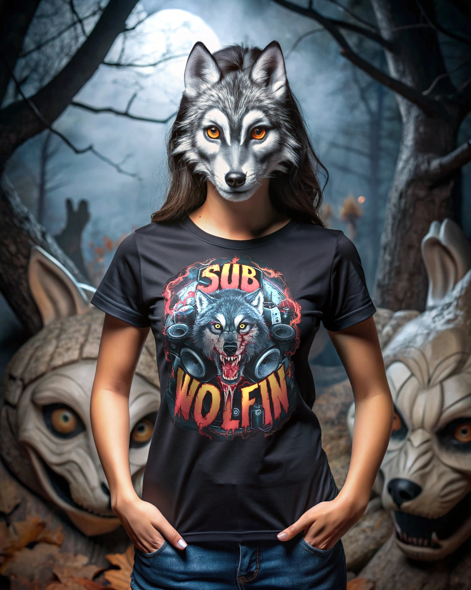 sub wolfin' wolfpack tee