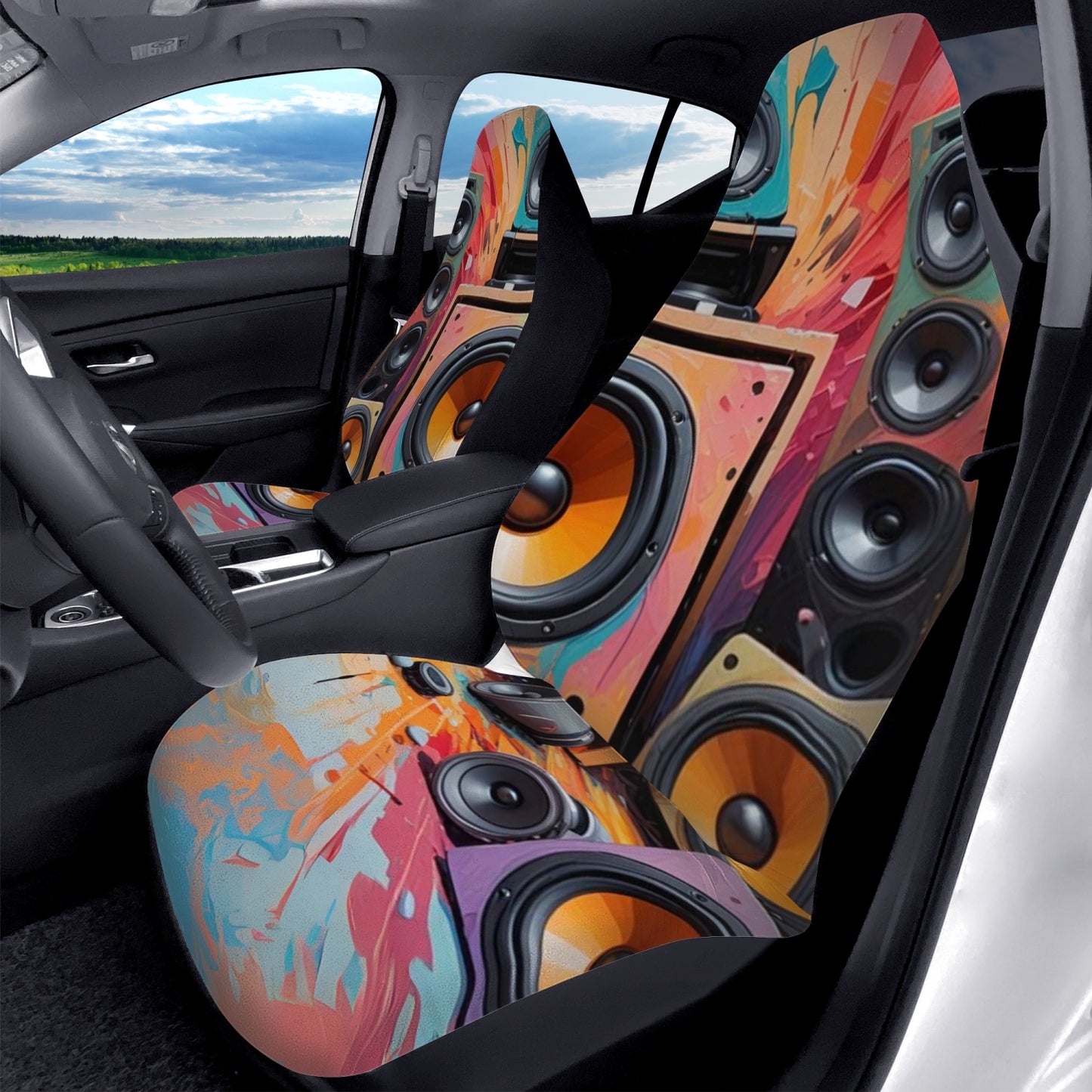 woofer spill car seat cover