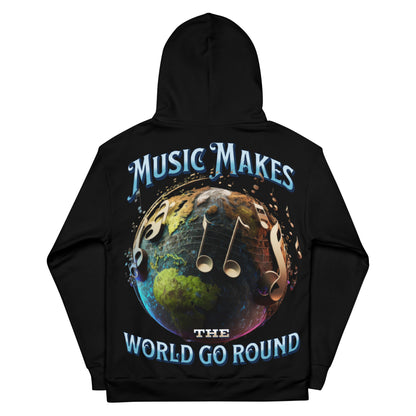 Music Makes the World Go Round Hoodie