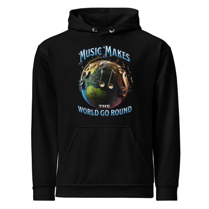 Music Makes the World Go Round Hoodie