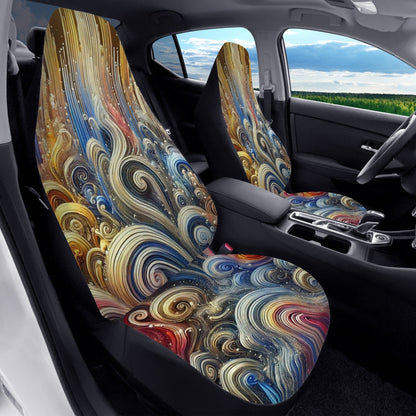 Sound Wave Car Seat Covers