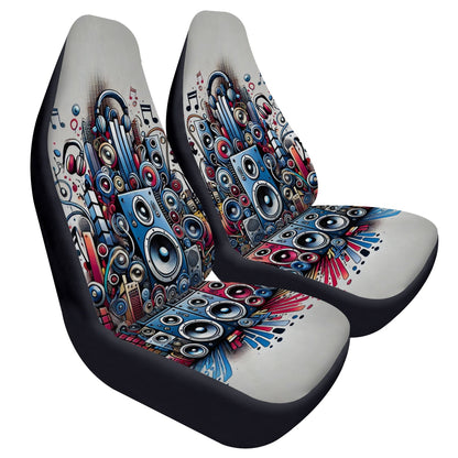 Graffiti Grooves Car Seat Covers