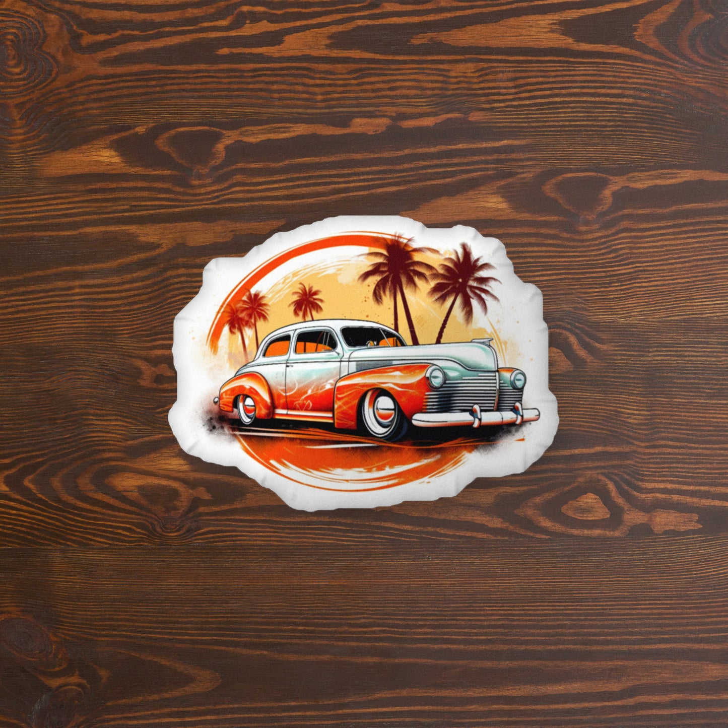 nostalgic wheels pillow