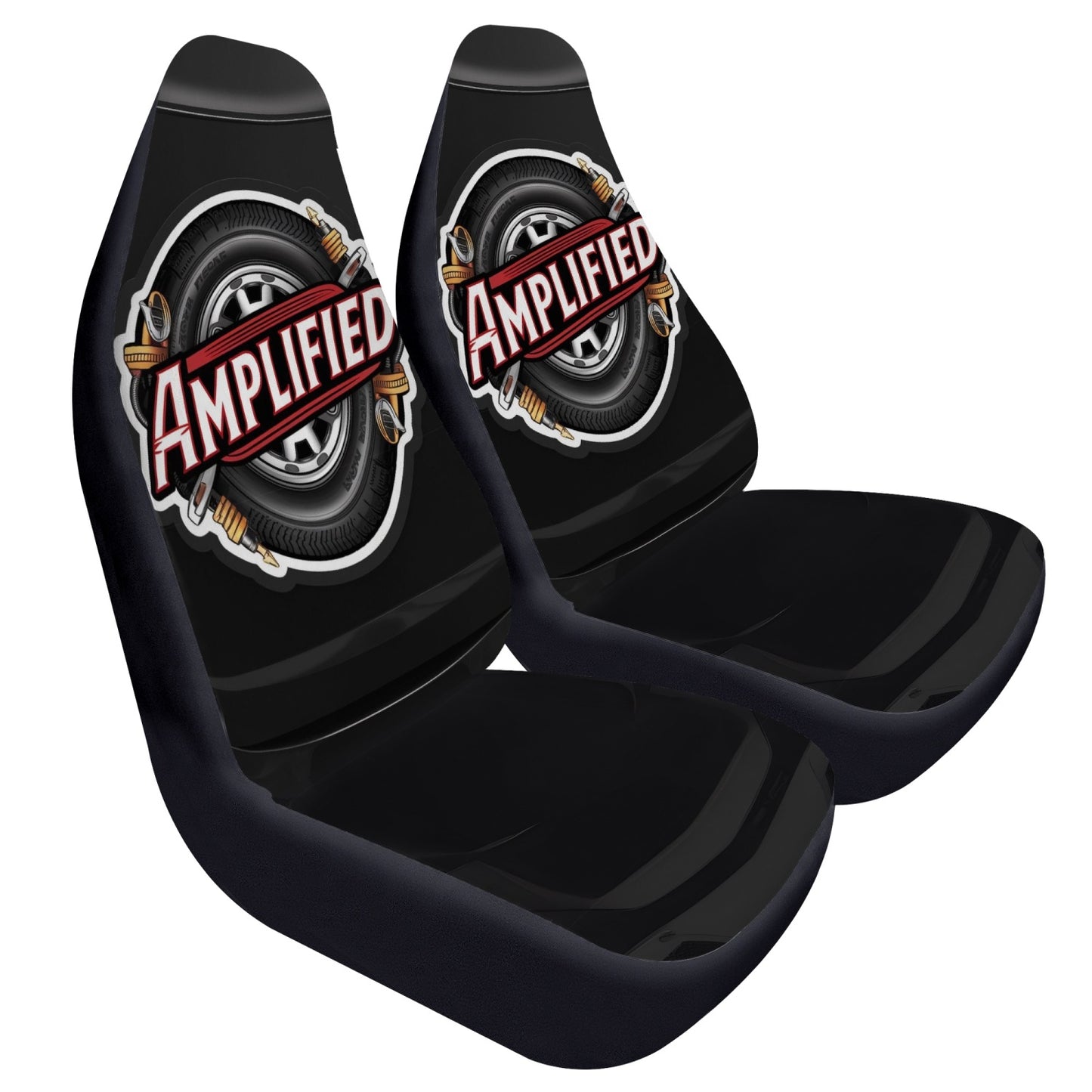 amped tire car seat cover