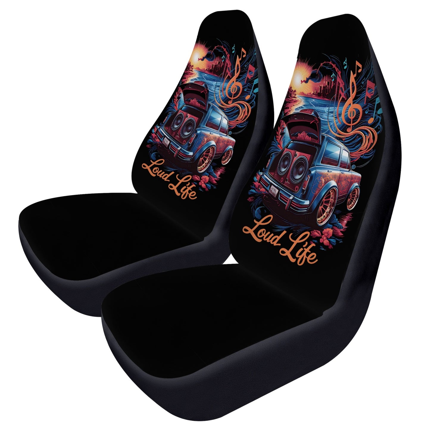 loud life car seat cover