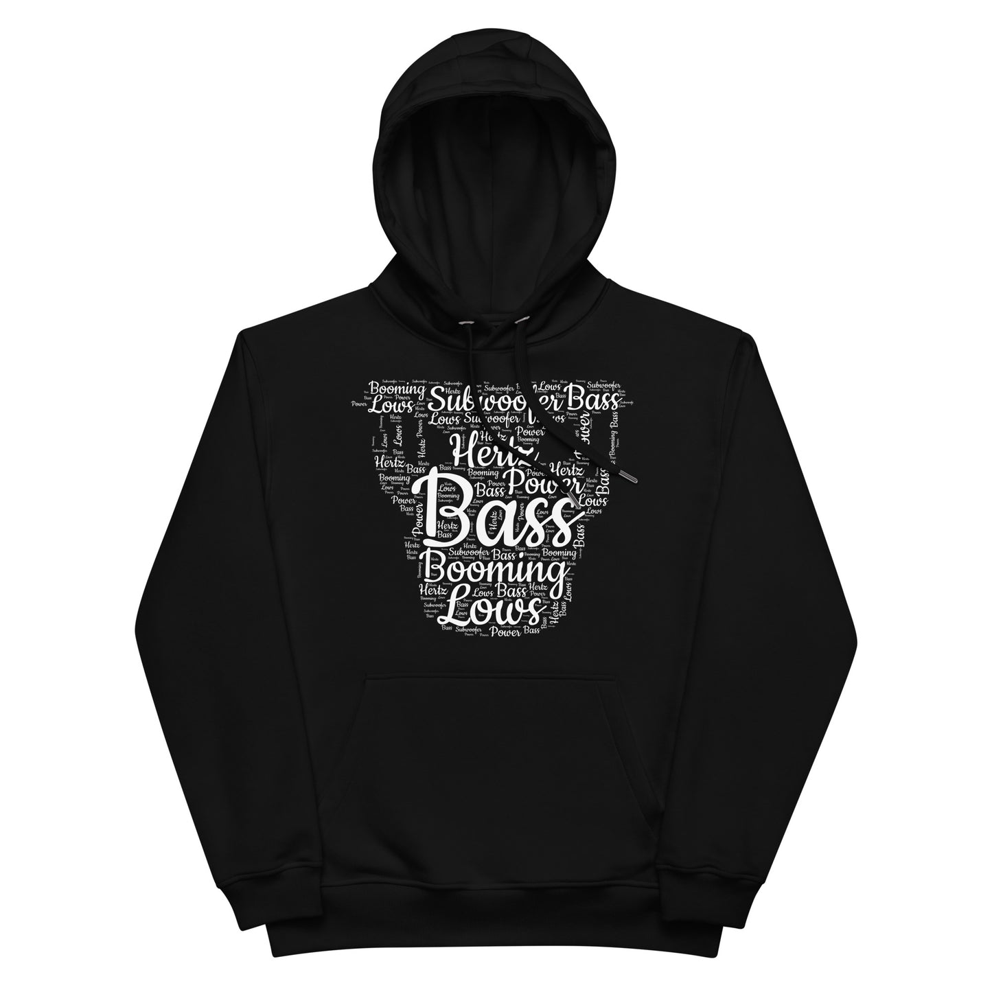 subwoofer word cloud hoodie