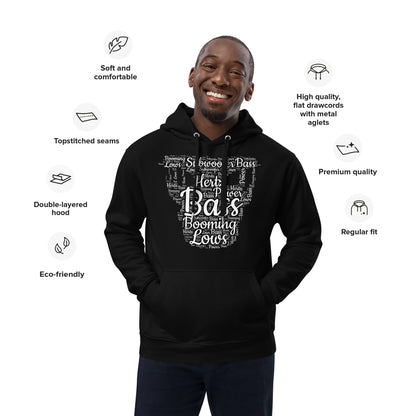 Subwoofer Word Cloud Hoodie