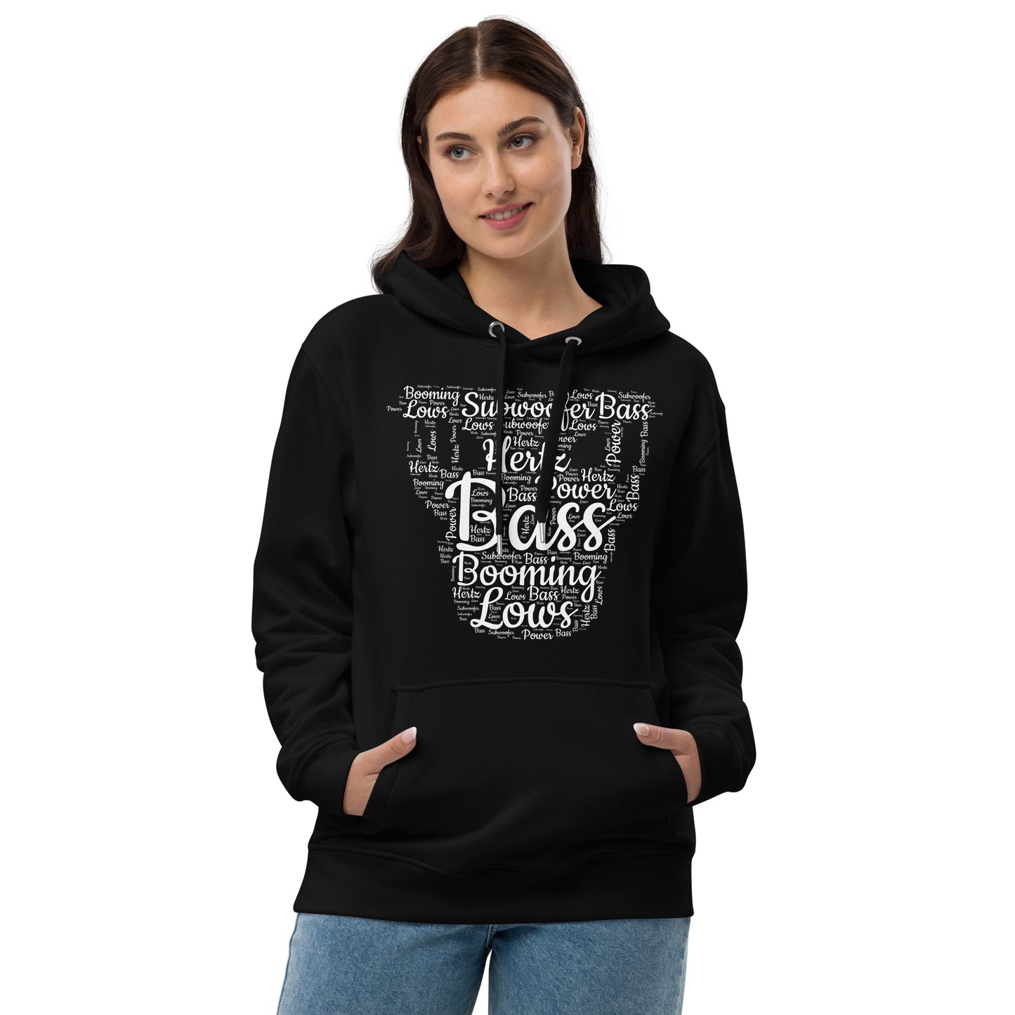 subwoofer word cloud hoodie