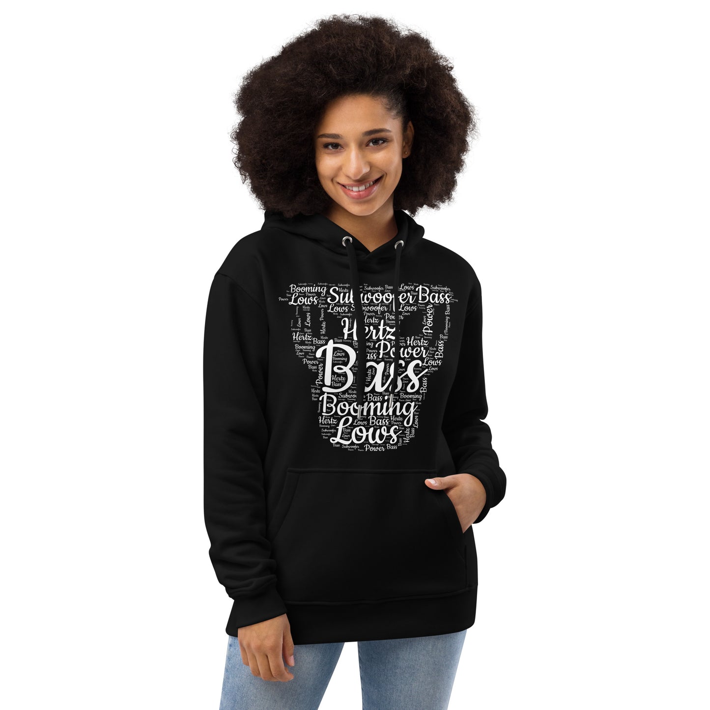 subwoofer word cloud hoodie