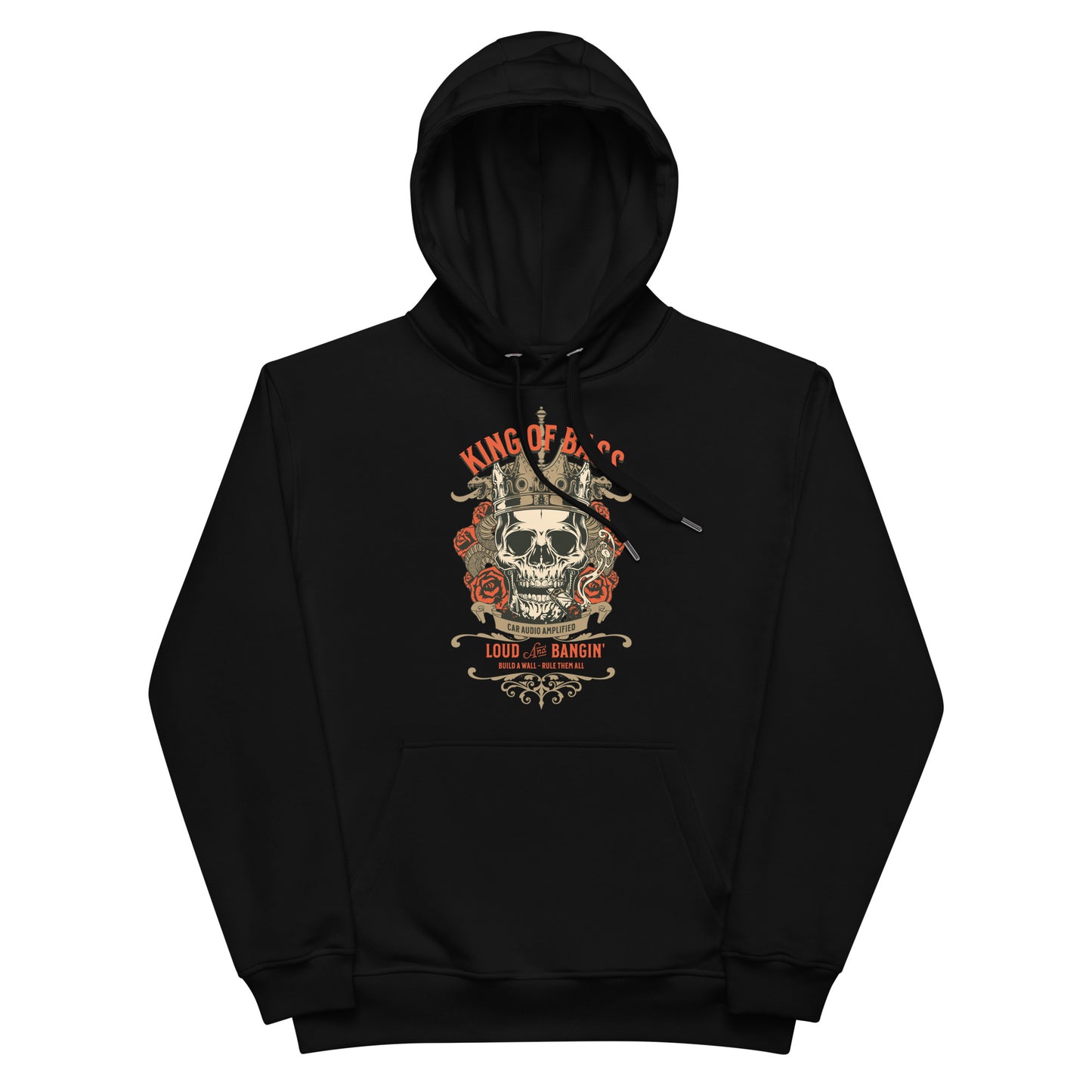 king of bass hoodie