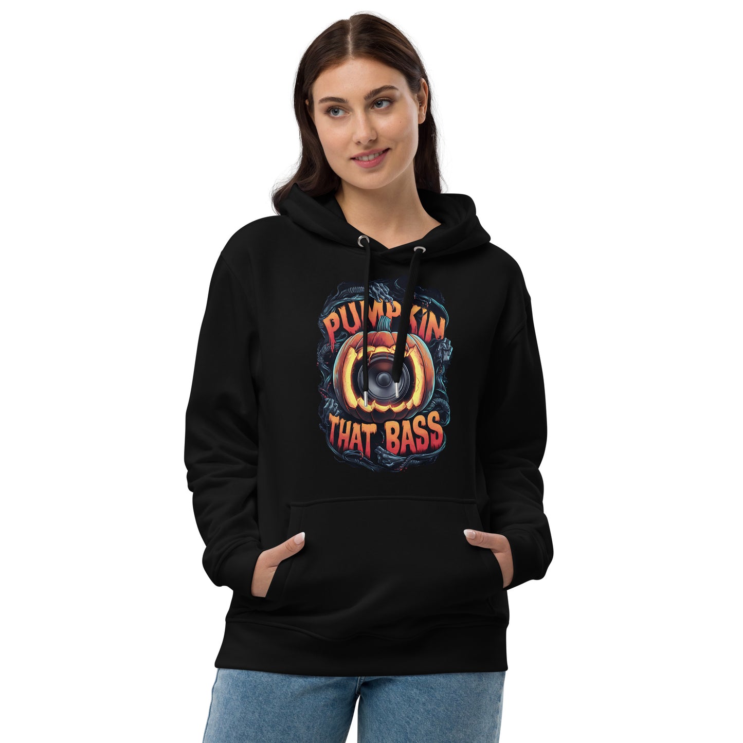 pumpkin that bass hoodie