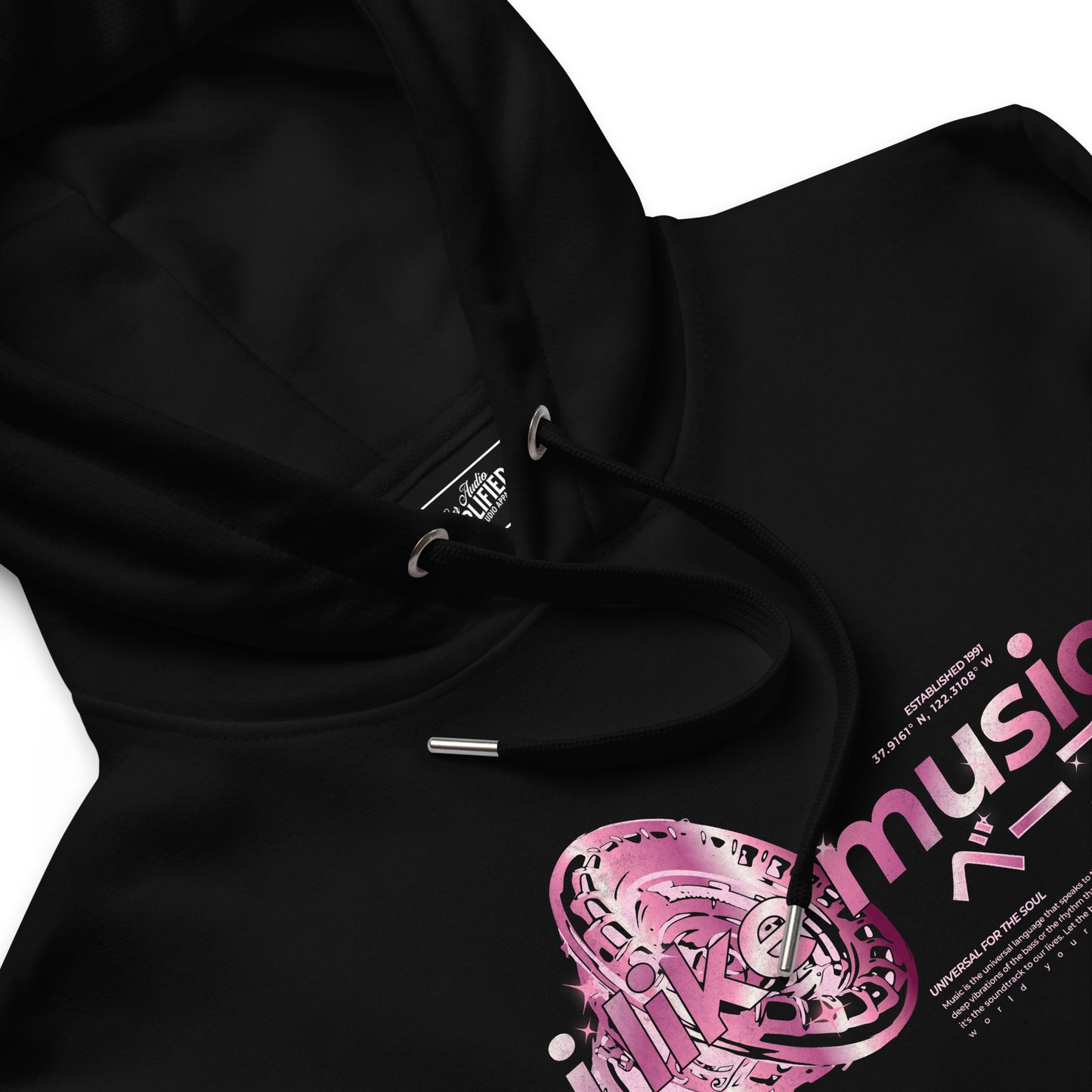 i like music hoodie